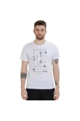 CAMISETA ASICS ACTIVE ROUTE SS MASCULINA - Branco/preto CAMISETA ASICS ACTIVE ROUTE SS MASCULINA - Branco/preto