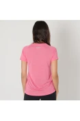 CAMISETA ASICS BASIC HEATHER TEE FEMININA - Pink