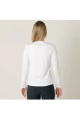 CAMISETA ASICS BASIC LS TEE MANGA LONGA FEMININA - Branco
