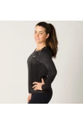 CAMISETA ASICS BASIC LS TEE MANGA LONGA FEMININA - Preto