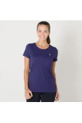 CAMISETA ASICS BASIC PA TEE FEMININA - Roxo