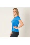 CAMISETA ASICS BASIC TEE FEMININA - Azul