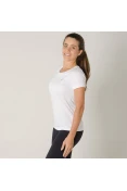 CAMISETA ASICS BASIC TEE FEMININA - Branco