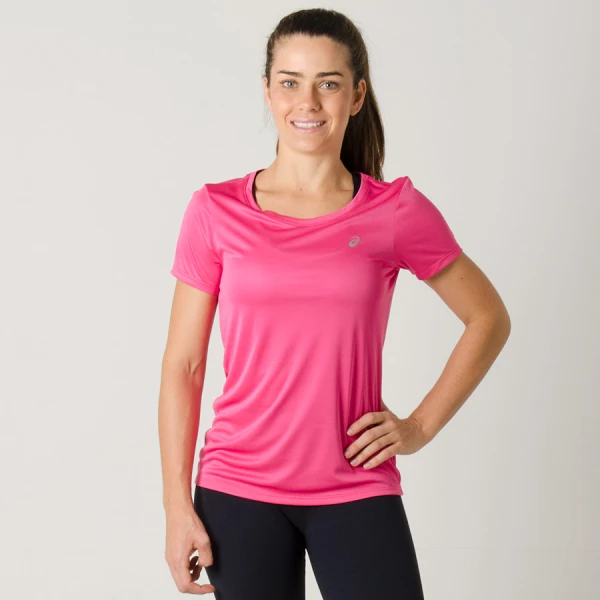 CAMISETA ASICS BASIC TEE FEMININA - Pink