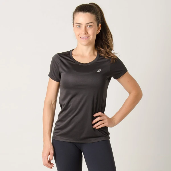 CAMISETA ASICS BASIC TEE FEMININA - Preto