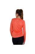 CAMISETA ASICS CORE BASIC LS MANGA LONGA FEMININA - Laranja