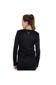 CAMISETA ASICS CORE BASIC LS MANGA LONGA FEMININA - Preto