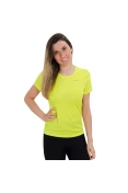 CAMISETA ASICS CORE BASIC SS FEMININA - Amarelo