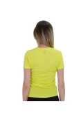 CAMISETA ASICS CORE BASIC SS FEMININA - Amarelo