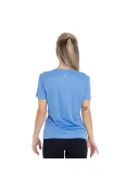 CAMISETA ASICS CORE BASIC SS FEMININA - Azul celeste