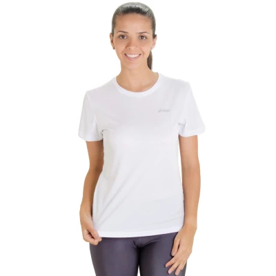 CAMISETA ASICS CORE BASIC SS FEMININA - Branco CAMISETA ASICS CORE BASIC SS FEMININA - Branco