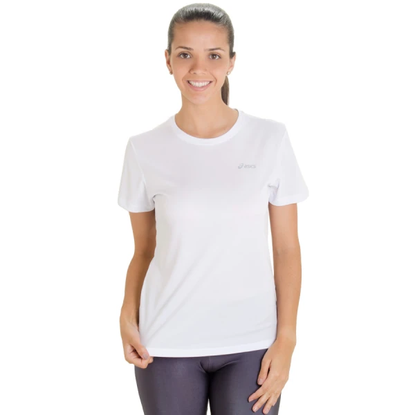 CAMISETA ASICS CORE BASIC SS FEMININA - Branco