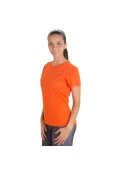 CAMISETA ASICS CORE BASIC SS FEMININA - Laranja