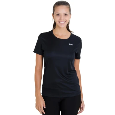 CAMISETA ASICS CORE BASIC SS FEMININA - Preto CAMISETA ASICS CORE BASIC SS FEMININA - Preto