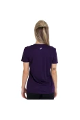 CAMISETA ASICS CORE BASIC SS FEMININA - Roxo/prata