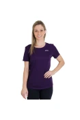 CAMISETA ASICS CORE BASIC SS FEMININA - Roxo/prata