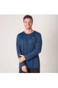 CAMISETA ASICS CORE PA MANGA LONGA MASCULINA - Marinho