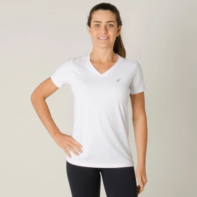 CAMISETA ASICS CORE PA SS TEE FEMININA - Branco