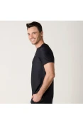 CAMISETA ASICS CORE PA SS TEE MASCULINA - Preto CAMISETA ASICS CORE PA SS TEE MASCULINA - Preto