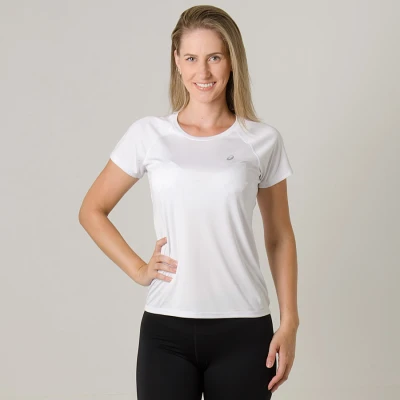 CAMISETA ASICS CORE PES SS TEE FEMININA - Branco