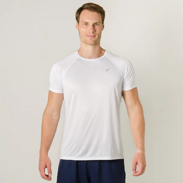 CAMISETA ASICS CORE PES SS TEE MASCULINA - Branco