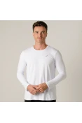 CAMISETA ASICS CORE RUNNING PA MANGA LONGA MASCULINA - Branco
