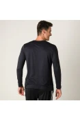 CAMISETA ASICS CORE RUNNING PA MANGA LONGA MASCULINA - Preto