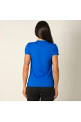 CAMISETA ASICS CORE RUNNING PA SS FEMININA - Azul