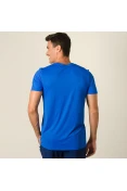 CAMISETA ASICS CORE RUNNING PA SS MASCULINA - Azul