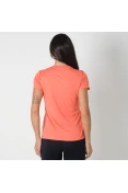 CAMISETA ASICS CORE RUNNING PES SS FEMININA - Laranja
