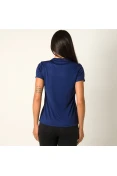 CAMISETA ASICS CORE RUNNING PES SS FEMININA - Marinho