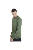 CAMISETA ASICS EVERYDAY 3 MANGA LONGA MASCULINA - Verde CAMISETA ASICS EVERYDAY 3 MANGA LONGA MASCULINA - Verde