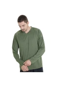 CAMISETA ASICS EVERYDAY 3 MANGA LONGA MASCULINA - Verde CAMISETA ASICS EVERYDAY 3 MANGA LONGA MASCULINA - Verde