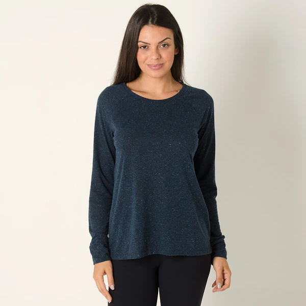CAMISETA ASICS EXPLORER LS MANGA LONGA FEMININA - Marinho