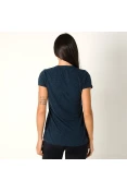 CAMISETA ASICS EXPLORER SS FEMININA - Marinho CAMISETA ASICS EXPLORER SS FEMININA - Marinho