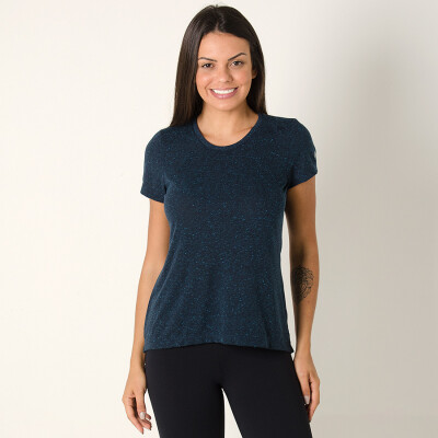 CAMISETA ASICS EXPLORER SS FEMININA - Marinho