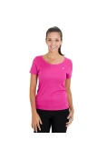 CAMISETA ASICS FAVORITE 2 SS FEMININA - Pink/roxo