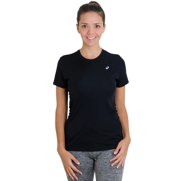 CAMISETA ASICS FAVORITE FEMININA - Preto CAMISETA ASICS FAVORITE FEMININA - Preto