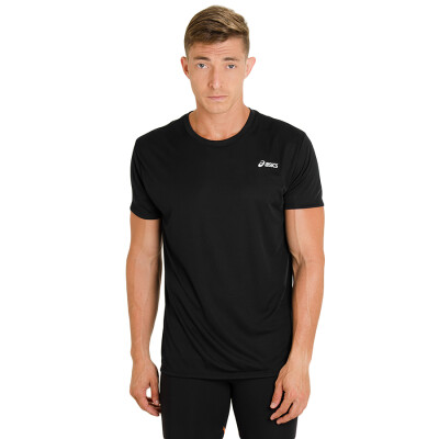 CAMISETA ASICS FAVORITE SS MASCULINA - Preto CAMISETA ASICS FAVORITE SS MASCULINA - Preto