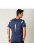 CAMISETA ASICS LEGENDS HEX SS TEE MASCULINA - Marinho