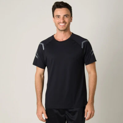 CAMISETA ASICS LEGENDS HEX SS TEE MASCULINA - Preto