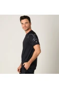CAMISETA ASICS LEGENDS HEX SS TEE MASCULINA - Preto