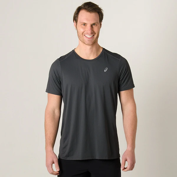 CAMISETA ASICS LEGENDS SS MASCULINA - Chumbo CAMISETA ASICS LEGENDS SS MASCULINA - Chumbo