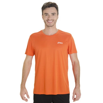 CAMISETA ASICS M CORE BASIC SS MASCULINA - Laranja