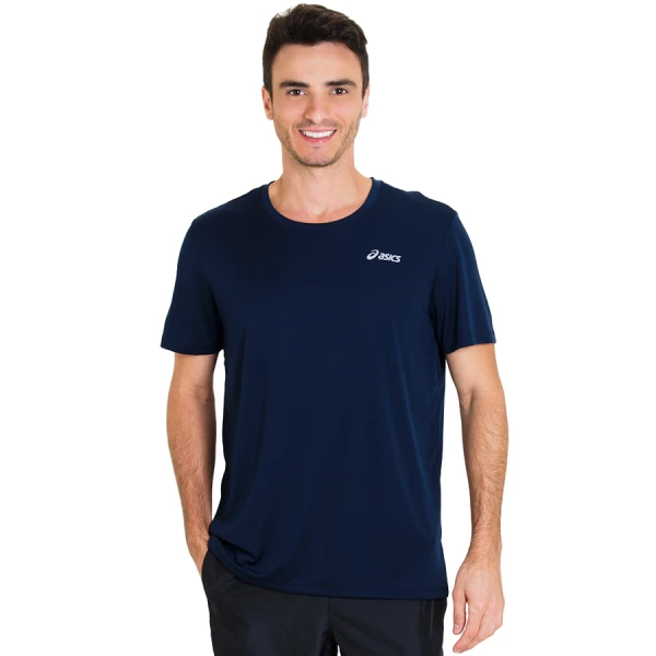 CAMISETA ASICS M CORE BASIC SS MASCULINA - Marinho