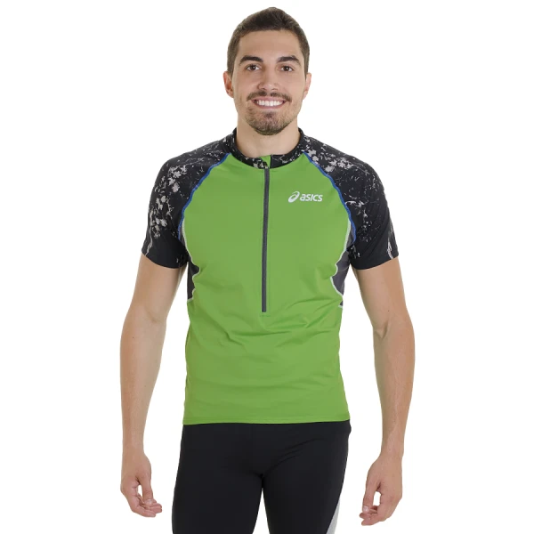 CAMISETA ASICS NEW BIKE SS TRACK MASCULINA - Verde