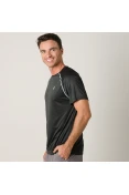 CAMISETA ASICS OVERLAP SS MASCULINA - Preto CAMISETA ASICS OVERLAP SS MASCULINA - Preto
