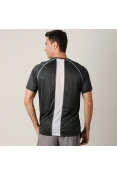 CAMISETA ASICS OVERLAP SS MASCULINA - Preto CAMISETA ASICS OVERLAP SS MASCULINA - Preto