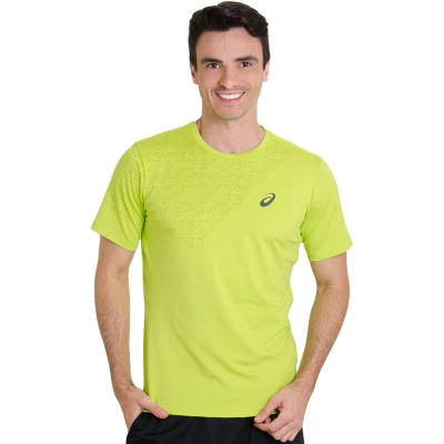 CAMISETA ASICS PERFORMANCE TEE MASCULINA - Verde