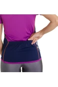 CAMISETA ASICS PES BIKE SS FEMININA - Roxo/marinho